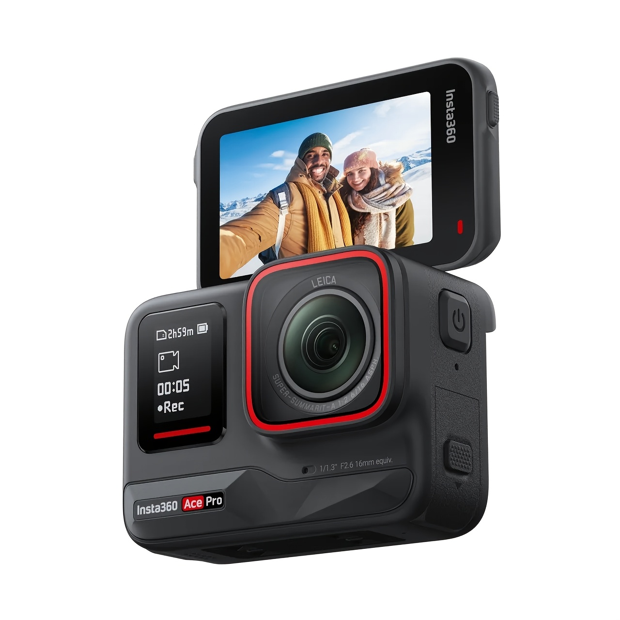 Insta360 Ace Pro - 4K Leica Action Camera, Featuring a Top-Tier 2.54/3.3 cm Sensor, Excellent Low-Light Performance, And Anti-Shake Capabilities