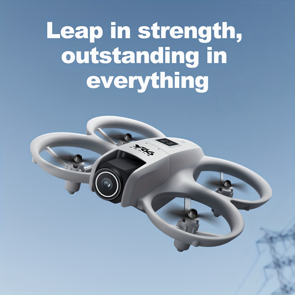 Remote UAV with High-Definition ESC Dual Cameras, Intelligent Obstacle Avoidance, Optical Flow Positioning, Safety Design, 360 Flip, Foldable Design, 6-Channel Gyroscope, One-Button Calibration/ Take-Off/ Landing, Headless Mode, LED Body/ Light, Emergency Stop, Waypoint Flight, Gravity Sensor, Outdoor Quadcopter, Perfect Holiday Gift.