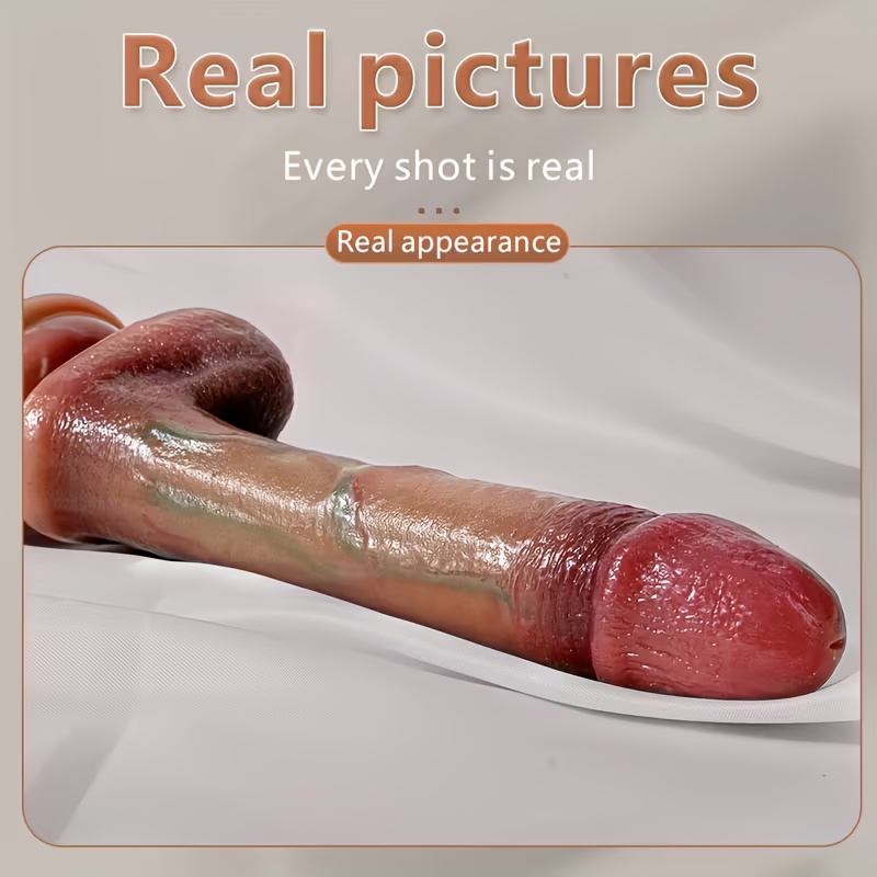 Small and Slender Soft Little Penis Simulation | Fine Liquid Silicone, Silent, Battery-Free, Couple'S Daily Necessities, Female Sex Toy
