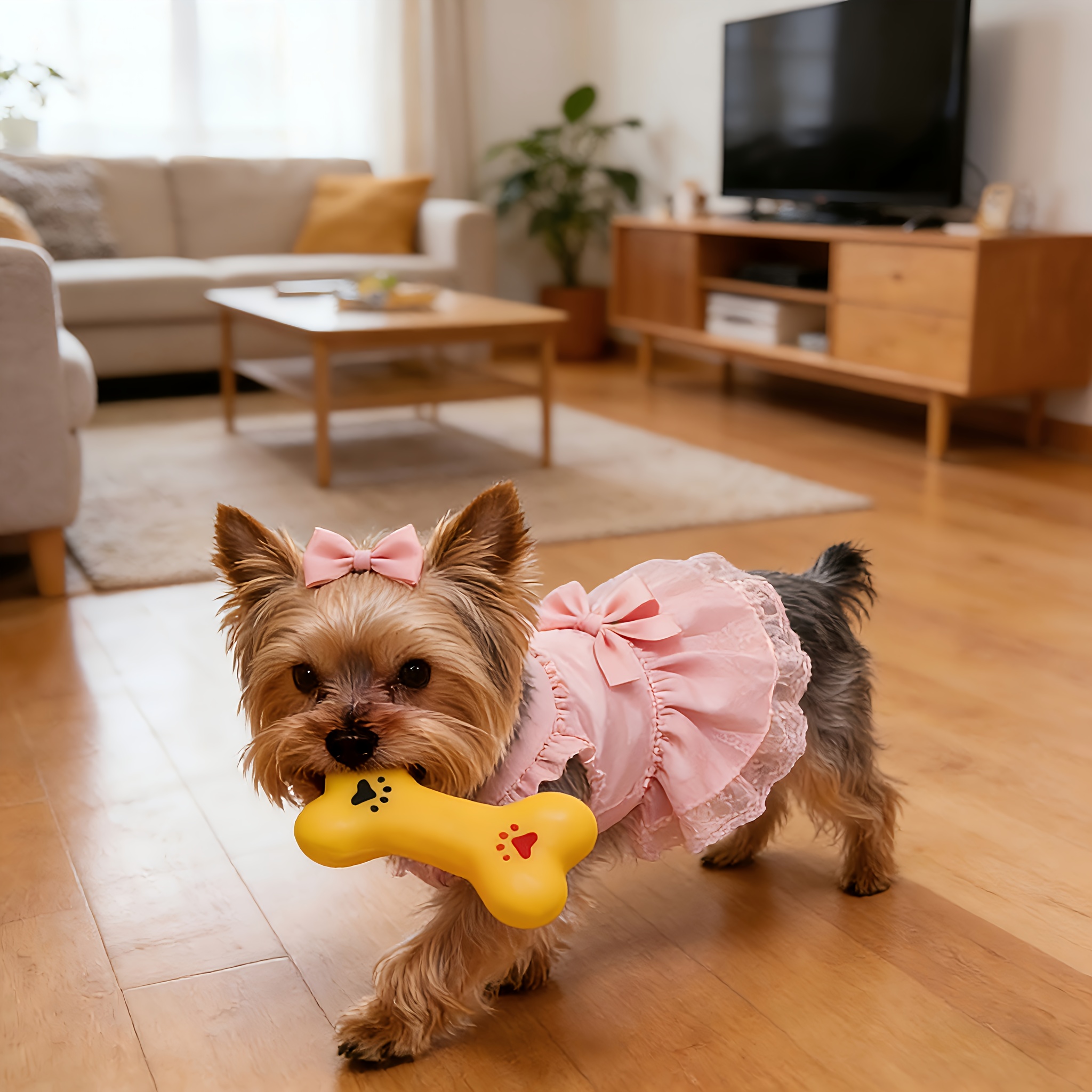 E-shop Interaktives Spielzeug für kleine Hunde, Hunde-Geräuschespielzeug, Hundespielzeug zum Selbstbespaßen, Spielzeug gegen Langeweile, beißfest,