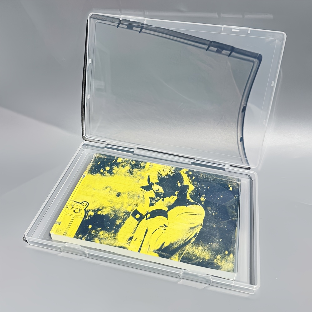 item picture silicone gel printing plate accompanied   plastic storage box   laser transfers card crafting and scrapbooking resistant to aging and discoloration compatible with chalk pastels convenient for storage