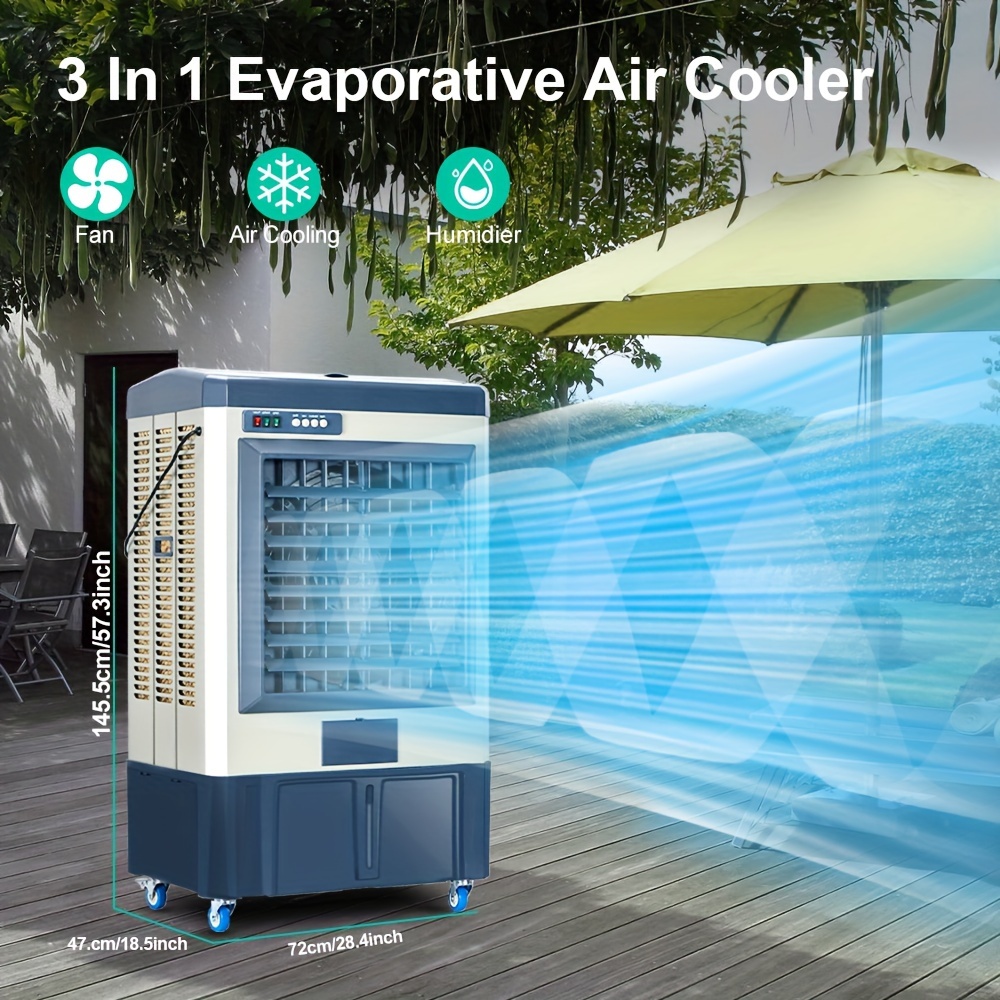 Fan Using A Swamp Cooler Evaporative Air Cooler 8979 Cfm Swamp