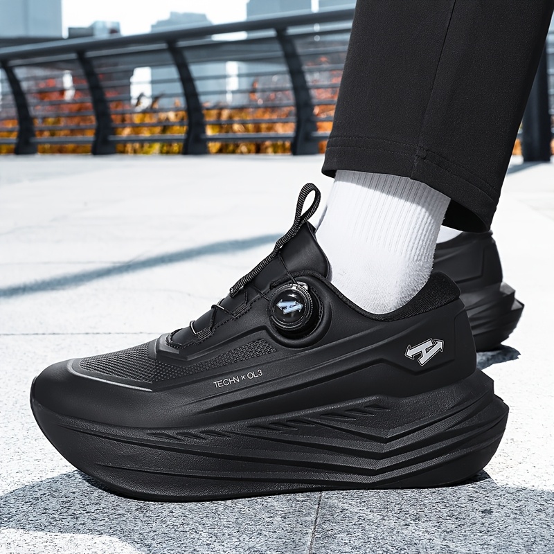 N·HOT Men's Casual Sneakers, Fashionable Thick-Soled Men's Shoes, Men's Outdoor Sneakers, Men's Running Shoes, MD Midsole with High Elasticity and Shock Absorption, Sole for Slip Resistance and Wear Resistance, Seamless Craftsmanship Upper