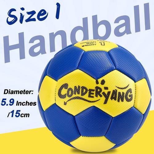 handball ball with pump needle pu blue and ball balls single handball attractive and for game training practice