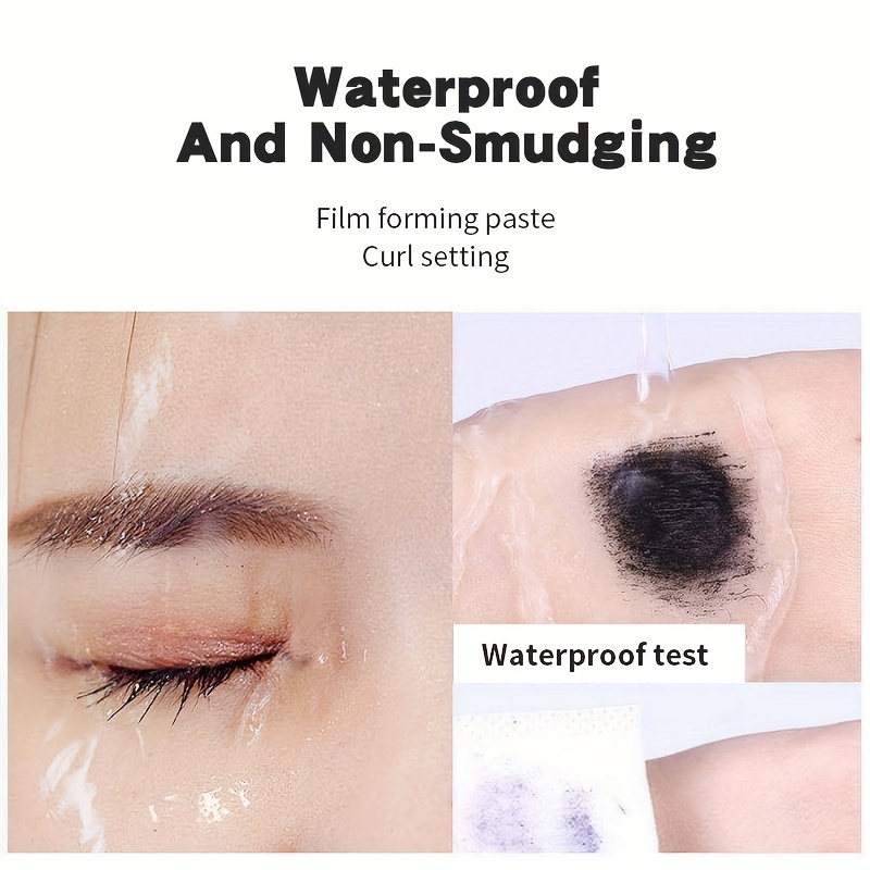 mascara waterproof sweatproof long lasting no makeup no smudge eye mascara details 5