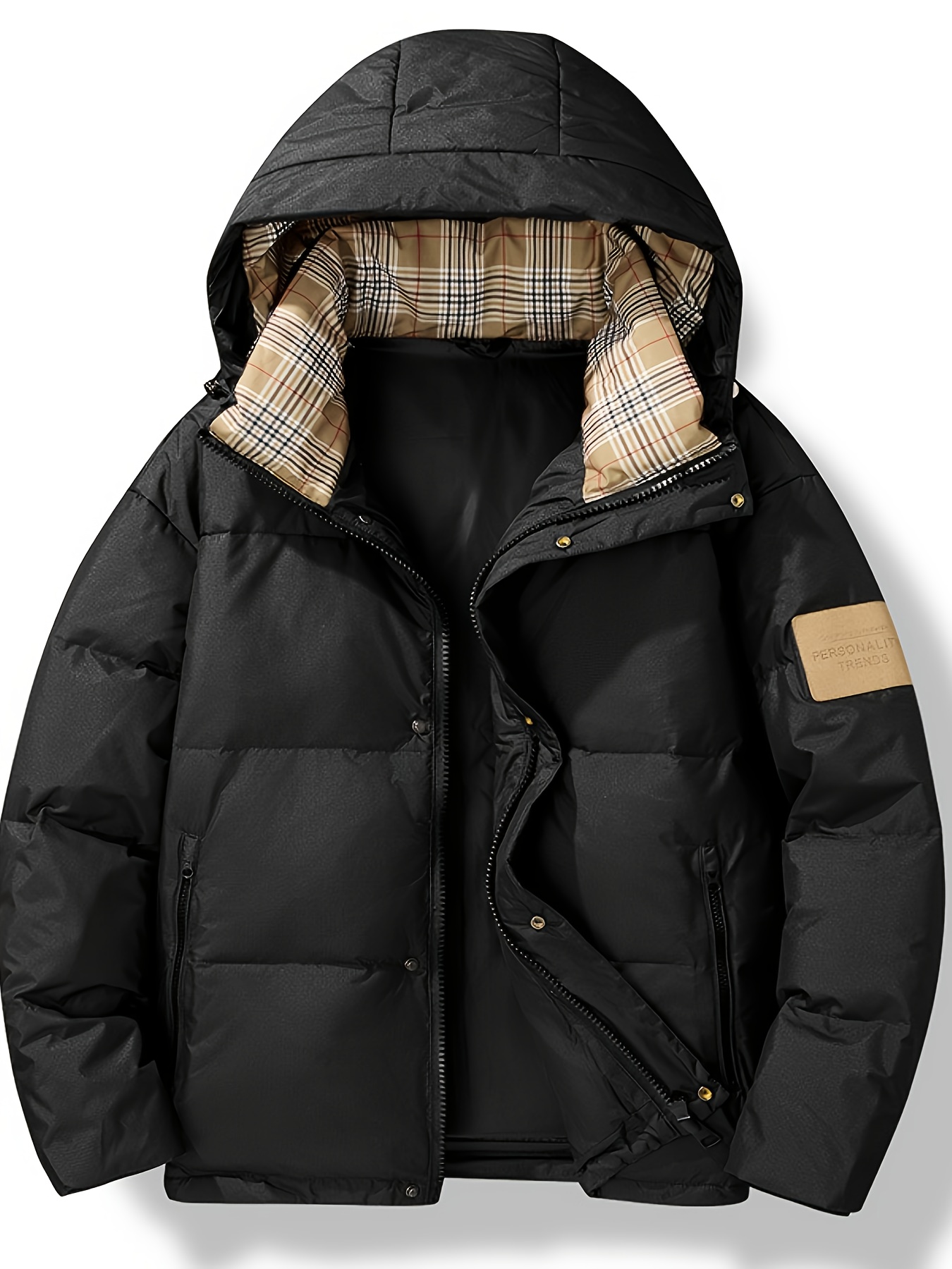 Men's Stylish Hooded Down Jacket for Winter