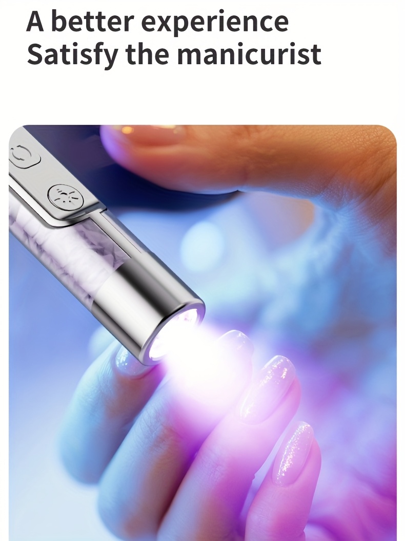 new lcd display electric nail drill and nail lamp 2 in 1 grinding polishing curing tool portable electric nail file and nail care tool set perfect gift for christmas new years and valentines day Product details 3