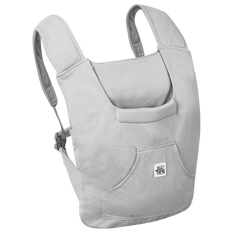 TEMU Foldable Pet Backpack Carrier - Portable Carrier With Adjustable Straps, Secure Closure, Lightweight Design For Travel- Durable Small Backpack,