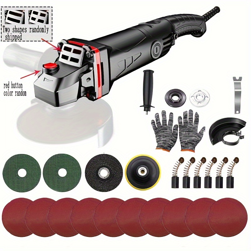 

6-speed Angle Grinder+complete Set Of Accessories