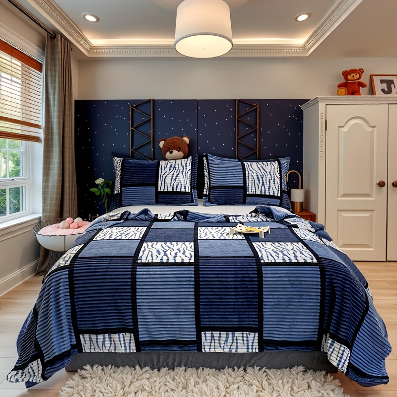 2025 new traditional grid throw Temu Ireland