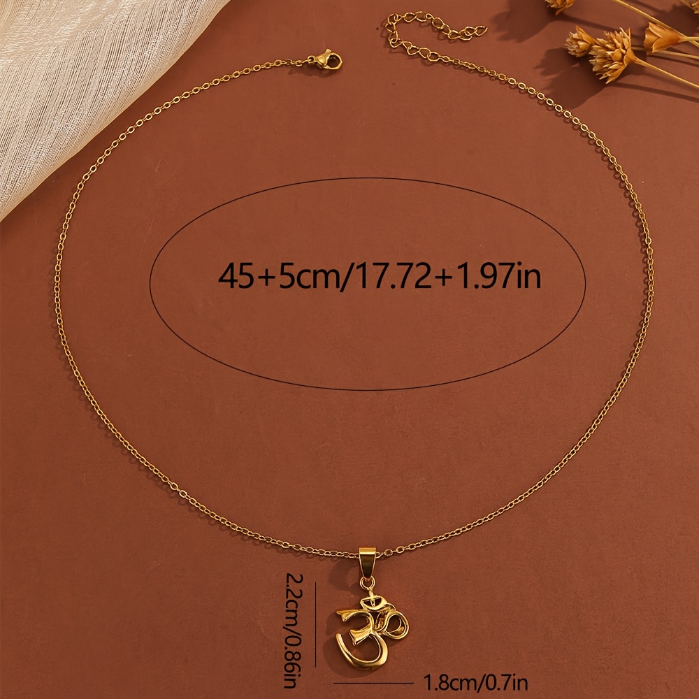 Women's Stylish Character Pendant Necklace, Trendy Accessory