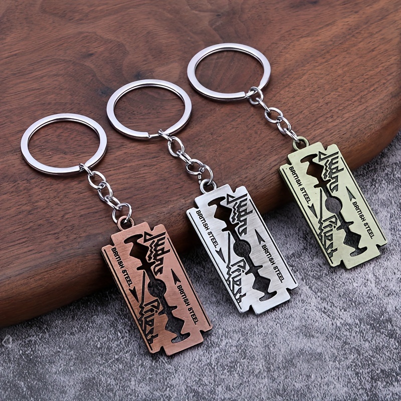 

1pc Blade Shape Keychain, Creative Key Pendant Jewelry