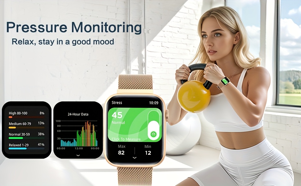 Unisex Smartwatch, 1.9-Inch AMOLED HD Touch Screen, DA GPT AI Fitness Tracker Watch, Supports Wireless Calls/Message Reminders, AI Dials, Smart Voice, Remote Camera, Sitting Reminder, Water Drinking Reminder, Music Control, Alarm Clock, Timer, Health Monitoring Tracker That Can Set Date And Time on The Watch, Suitable for Men And Women, Is The Best Gift for Family/Friends/Relatives, Birthday Gift, Holiday Gift, Christmas Gift