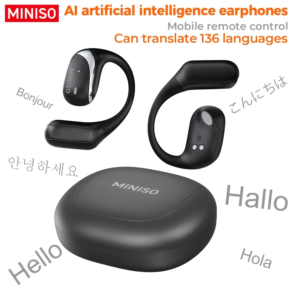 Ai Translating Ear Buds Translation Wireless Bluetooth Earbuds 144 Languages Play Music Over Ear Real Time Language Translator Earphone Travelling