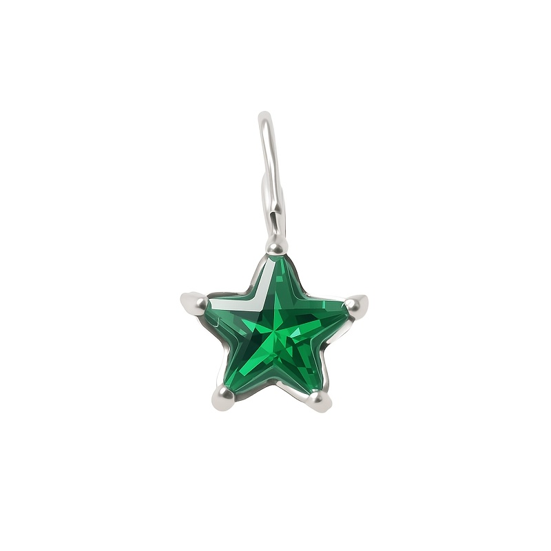 Star-Shaped Zirconia Pendant for Back-To-School Season