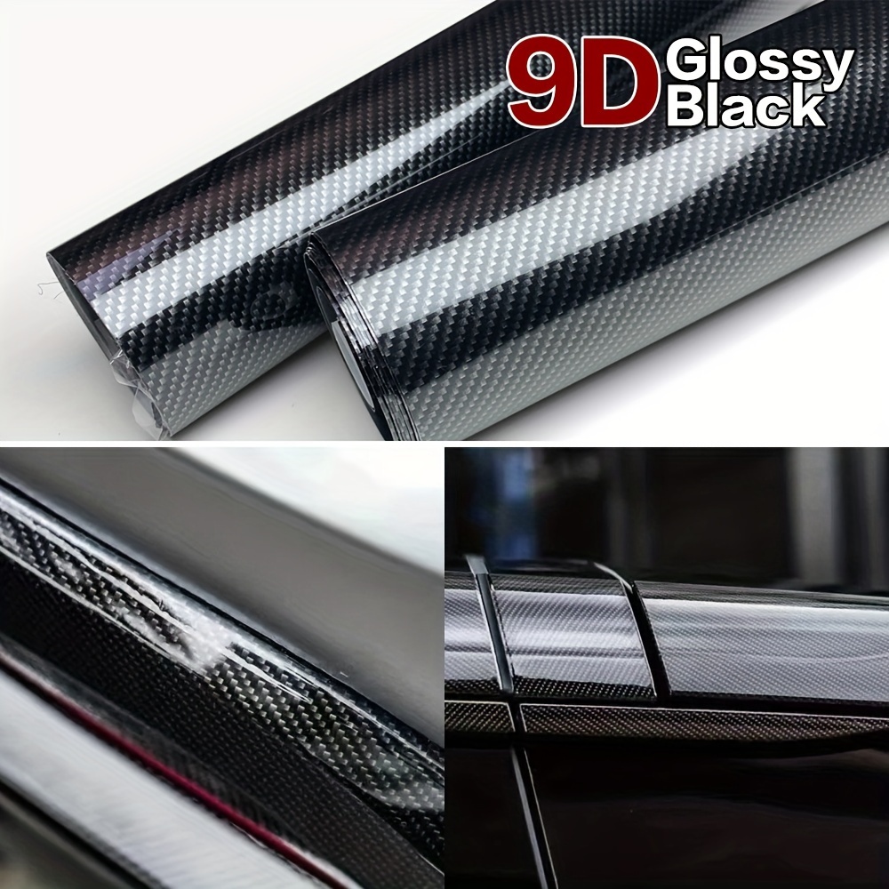 

9d Fiber Car Wrap Film - 30cm X 150cm (11.81in X 59.06in) - , Pet Material, Car, Motorcycle, And Interior Accessories