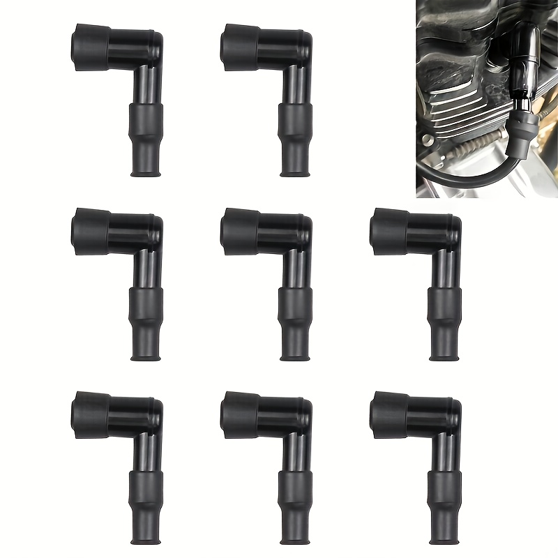 8pcs Universal Motorcycle Ignition Spark Moped Scooter Dirt Bike Type Motorcycle Cub Parts