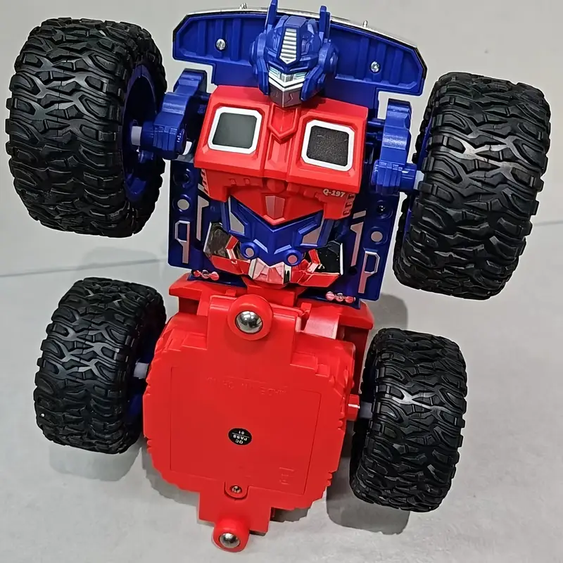 transformed remote control key deformation 2 4g off road climbing model toy kong robot suitable for christmas childrens day and birthday gifts for boys and girls over 8 years old details 2