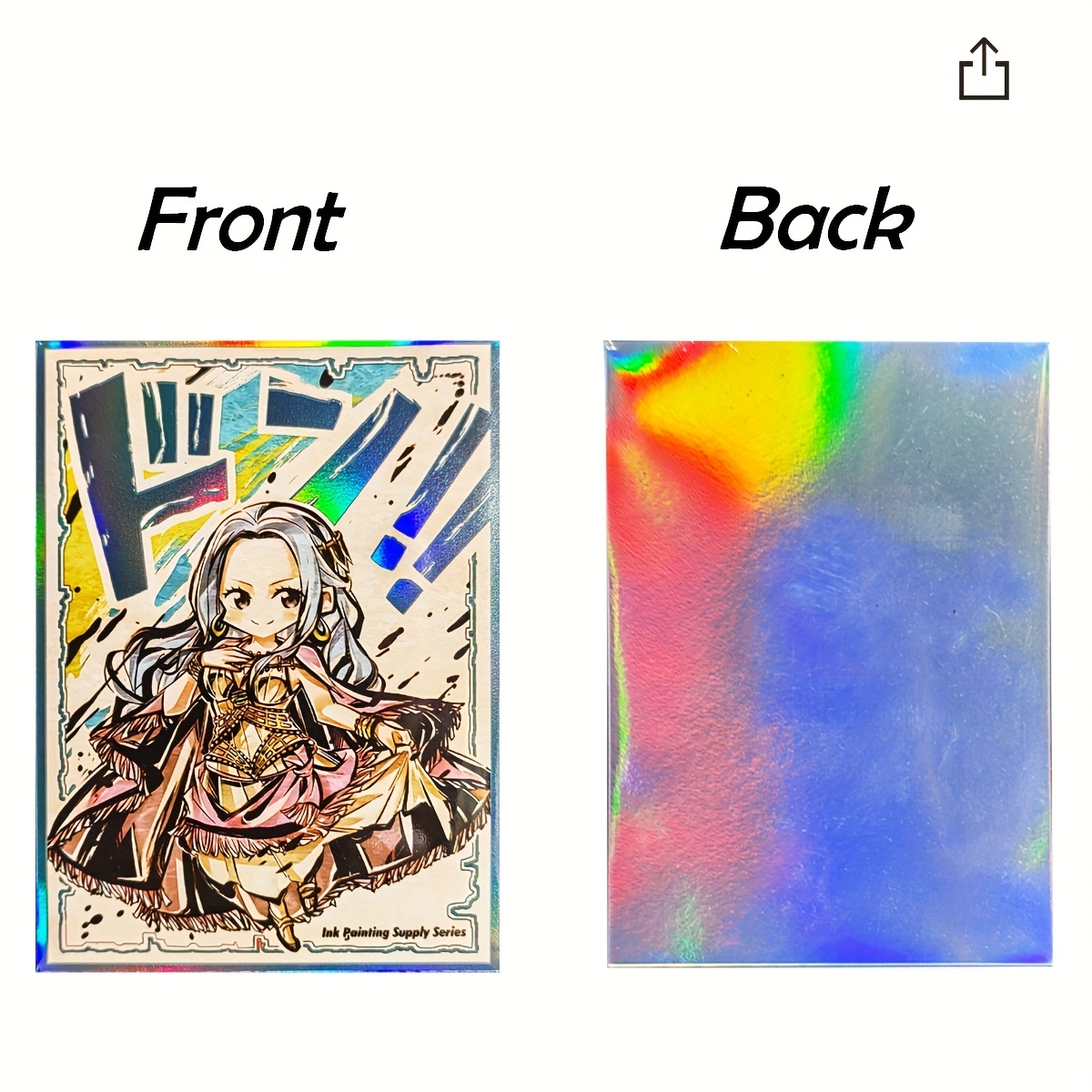 60pcs vivi laser game card sleeves compatible tcg - Temu Saudi Arabia