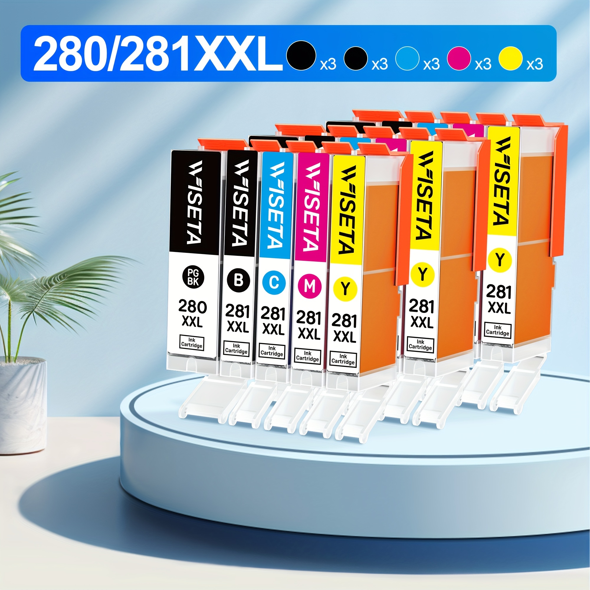 TEMU 280xxl 281xxl Ink Cartridges For 280xxl 281xxl Ink Cartridges Works With Tr8520 Ink Cartridges For Tr8620 Tr8620a Ts6320 Tr7520 Ts6120 Ts6220