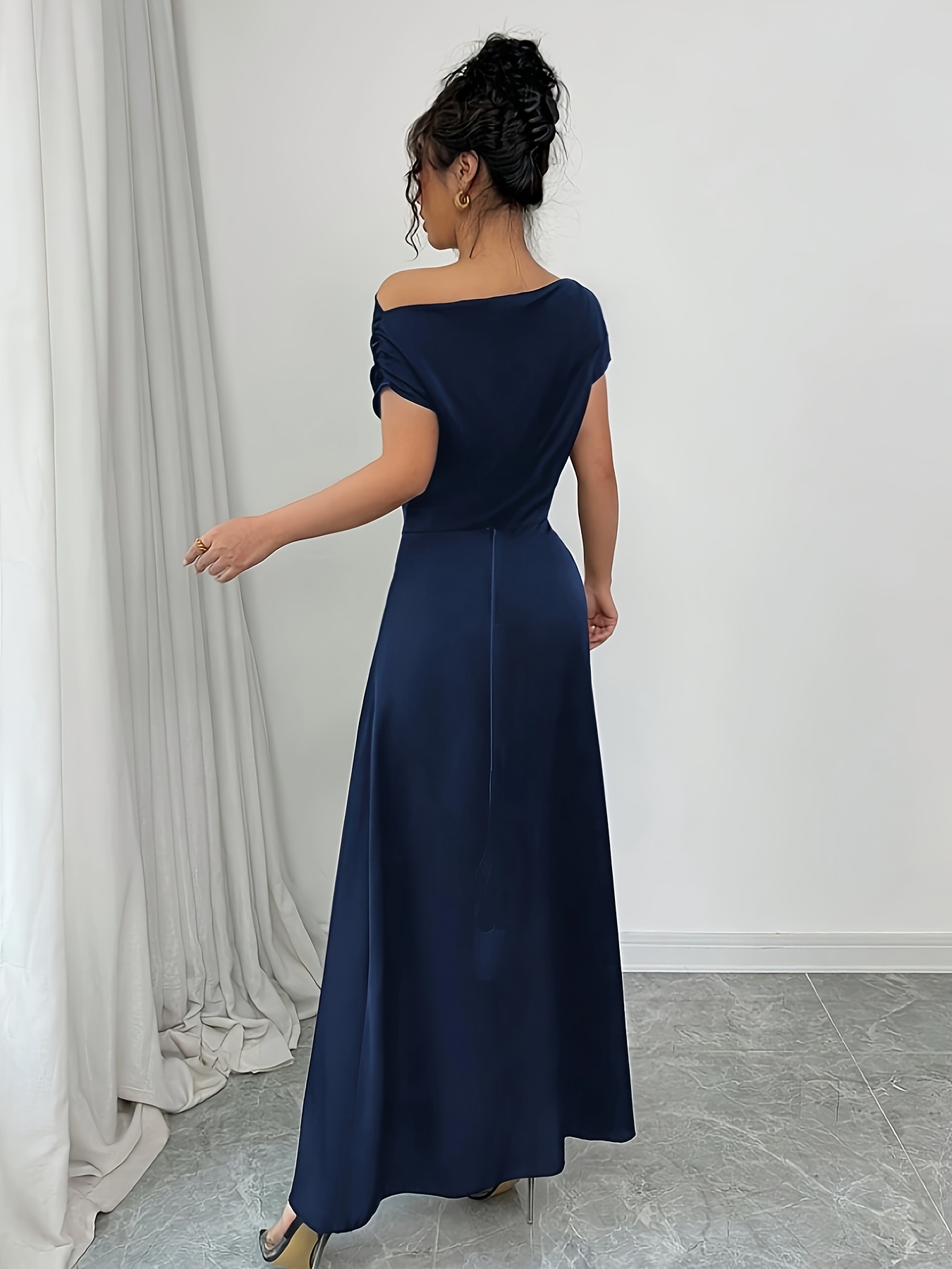 strapless open back dress Madeline