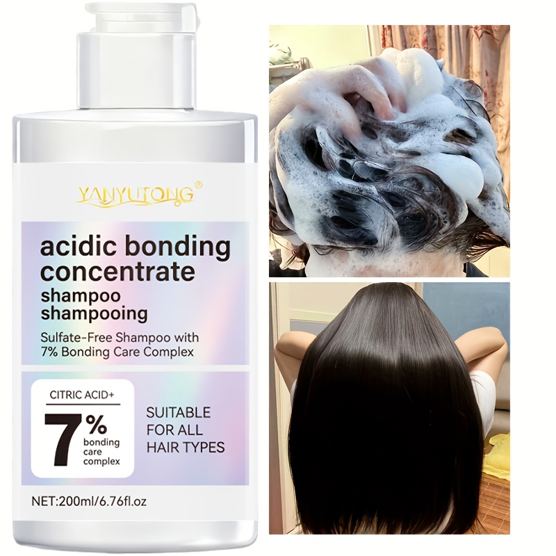 200ml Sulfate-free Shampoo Repairs Split Ends, Cleanses And Balances , Leaving Hair Fuller, Stronger, And Revitalized. It Moisturizes, Hydrates, , And Strengthens Hair .