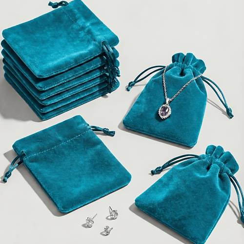 regalo para ella/él, paquete de 28 bolsas de regalo de tela de izoque de terciopelo con cordón, bolsas de de terciopelo de 3.5x2.7 pulgadas con forro, bolsas reutilizables para joyería, recuerdos de de boda, dulces, cristales, manualidades