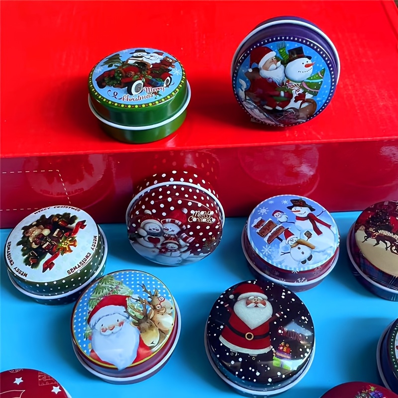 Mini Round Christmas Gift Packaging Box