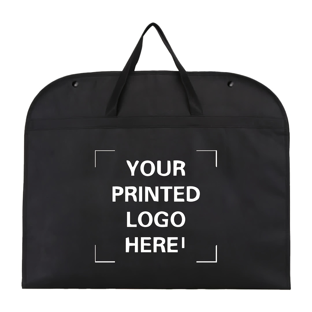 TEMU Custom Logo Garment Bag Suit Protector Bag Storage Bag Dust Cover, Logo Customization, Suitable For Holiday Gifting Family Use Christmas Gift