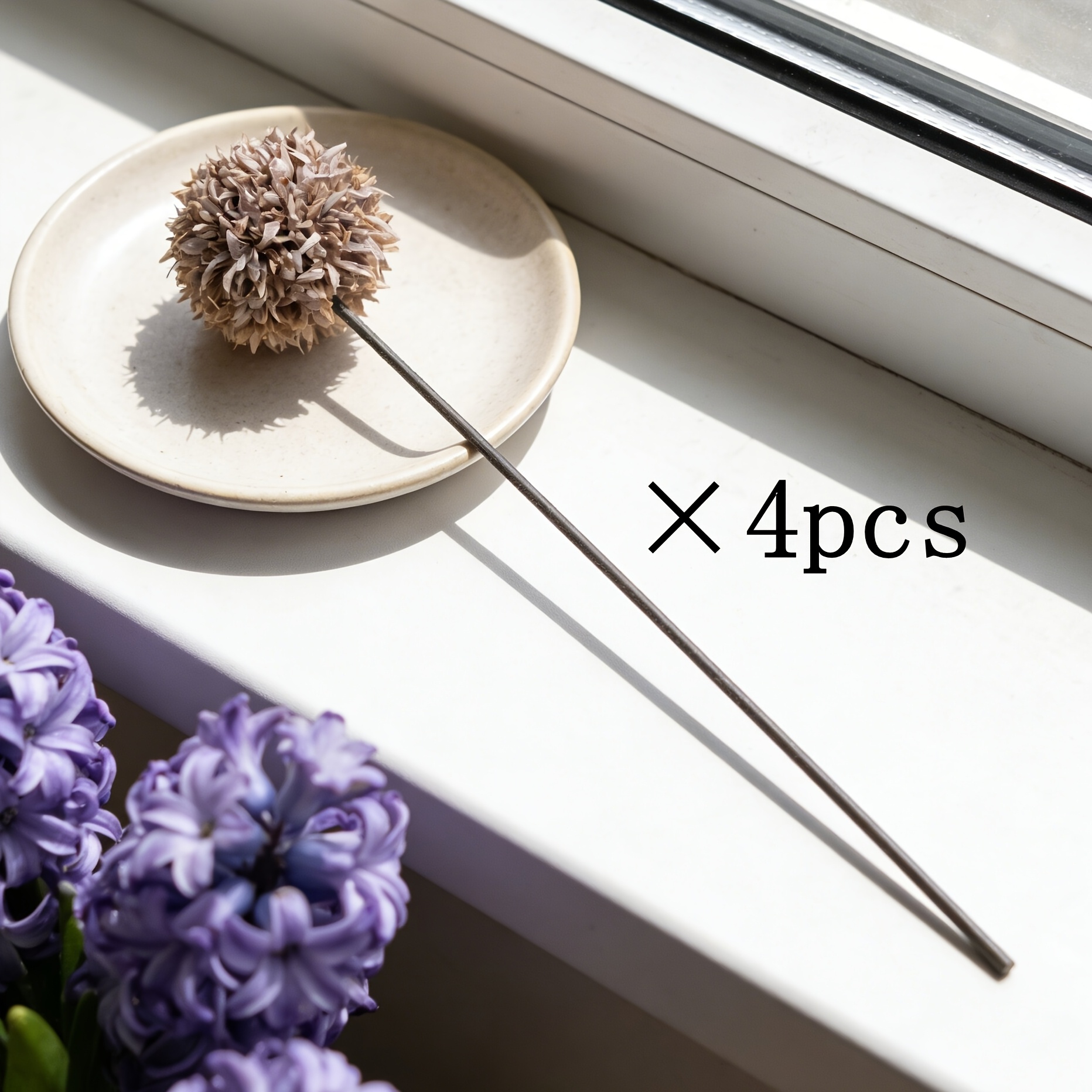 TEMU 4pcs Bouquet de Chrysanthèmes de Café, Fleurs Artificielles Élégantes pour Arrangements Floraux & Accessoires de . Idéal pour Décoration de