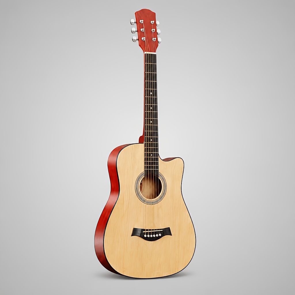 38-inch Cutaway Acoustic Guitar Suitable for Adults & Beginners... product image 9