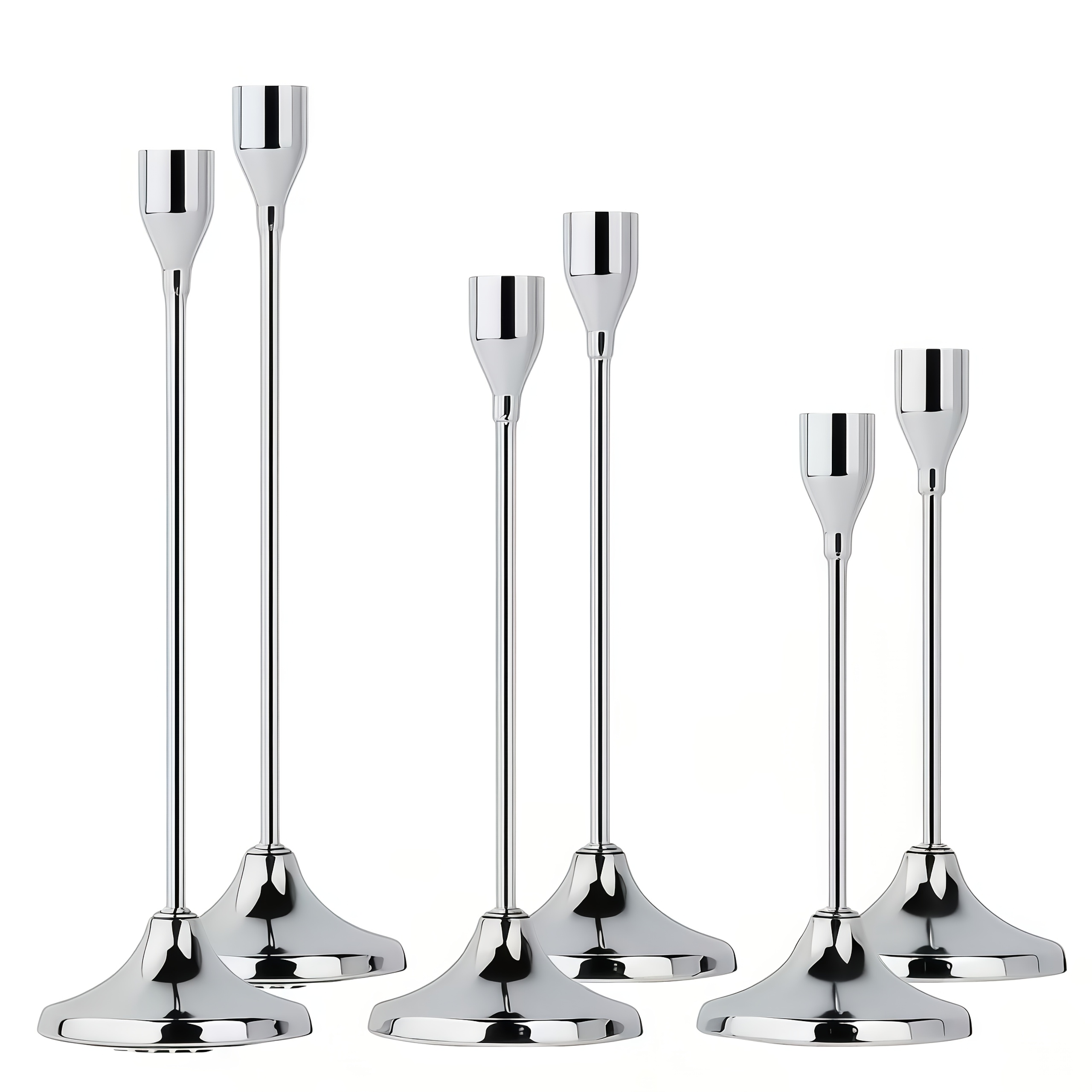 TEMU natalizio da 6 pezzi, portacandele ad rastrella, per candele a colonna e moderno a LED in metallo, per decorare , per cene, decorazioni per ,