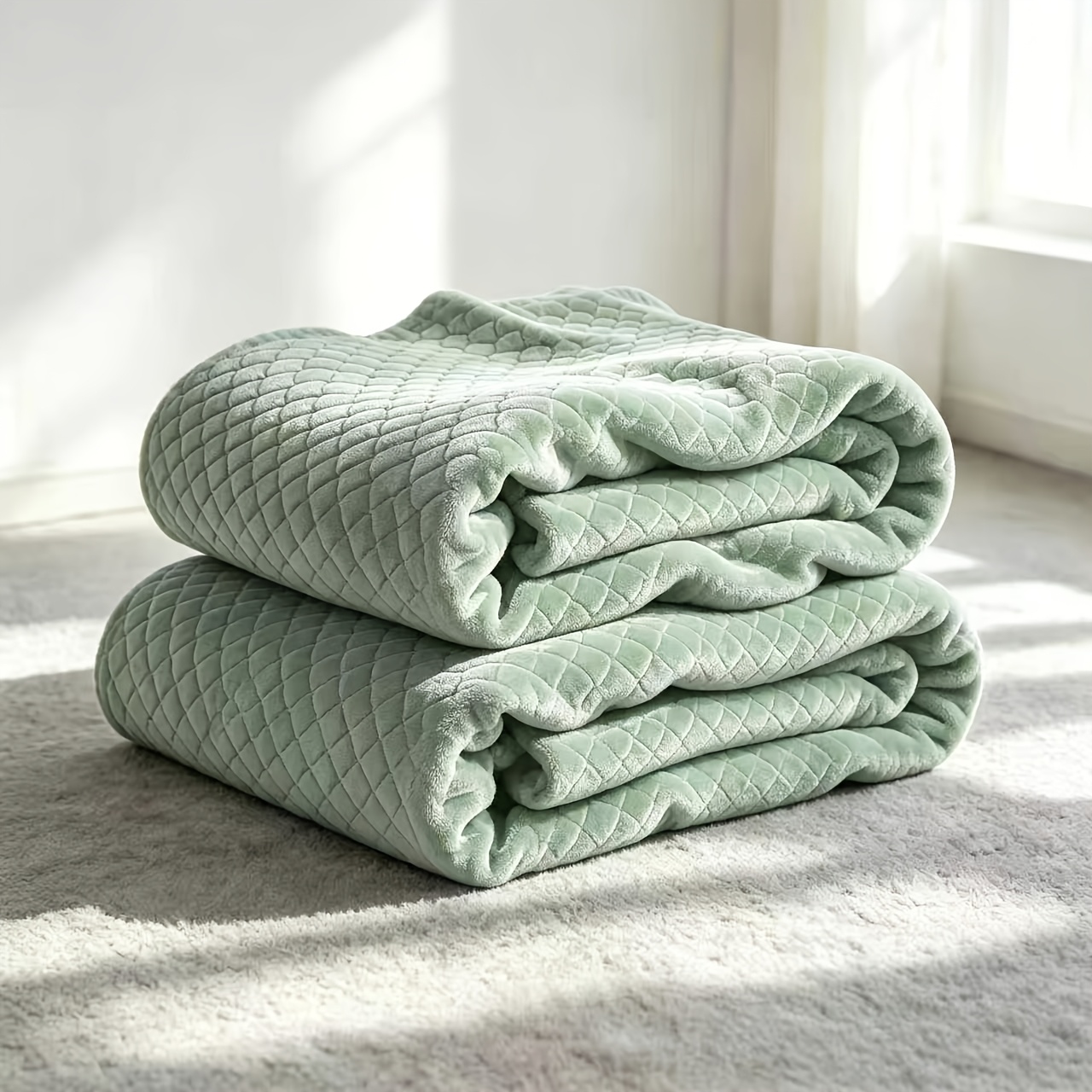 2pcs Cozy Blanket Fluffy Blanket 130 X 150cm | Soft Flannel Fleece Blanket, Sofa Blanket And Couch Blanket, Warm Blanket For Living Room Decor, Sofa Throw Bedspread, Must-have For Early Autumn