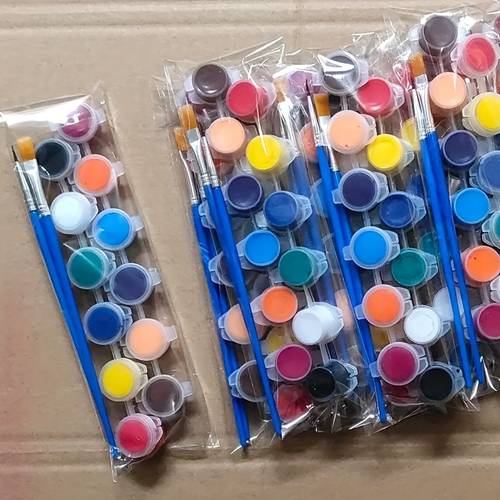 12 colors acrylic paint art hand painted diy painting tools painting pen paint set suitable for professional artistic purposes halloween thanksgiving day christmas gift