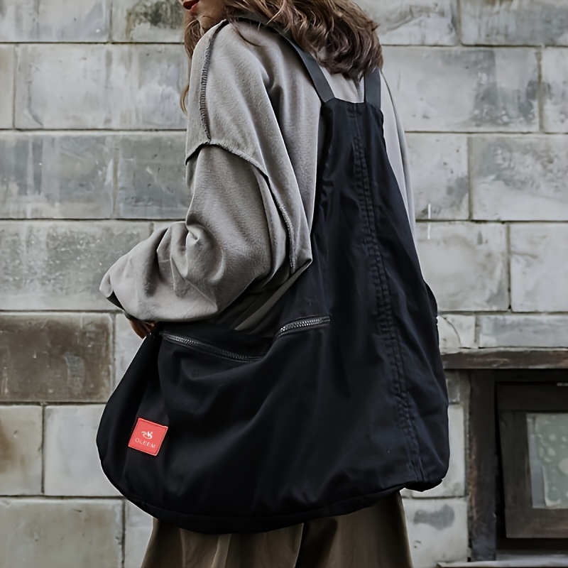 TEMU Japanese-style Casual Vest-style Travel Crossbody Bag, Large-capacity Leisure Shoulder Bag, Practical Backpack, Trendy Brand Large-capacity