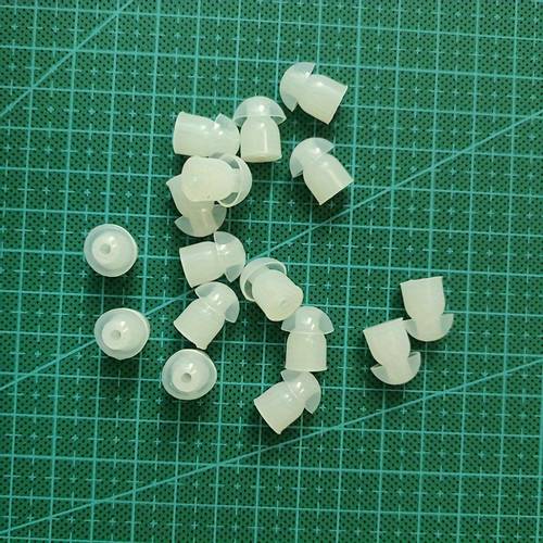 10pcs silicone in ear earbuds mushroom eartip ear bud for radio earpiece headset