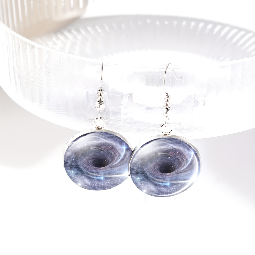 4pc Cosmic Black Hole Jewelry Set for Women