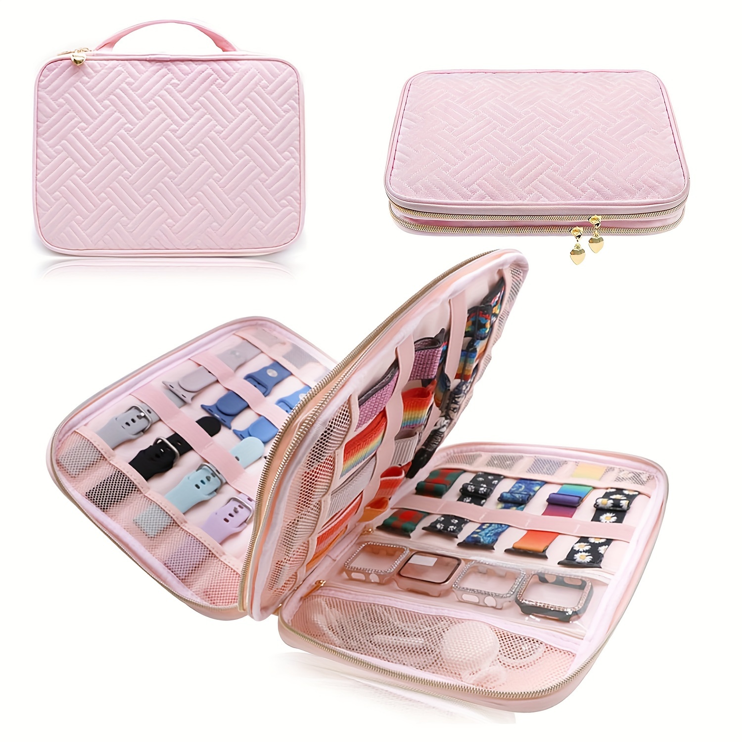 E-shop Uhrenarmband-Aufbewahrungstasche, Tragbarer Armband-Organizer