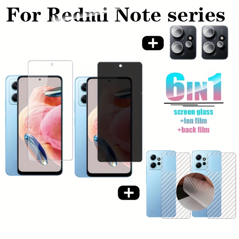 Glass Protector Redmi 6a Screen Protector In Full Tempered Glass - Main Image