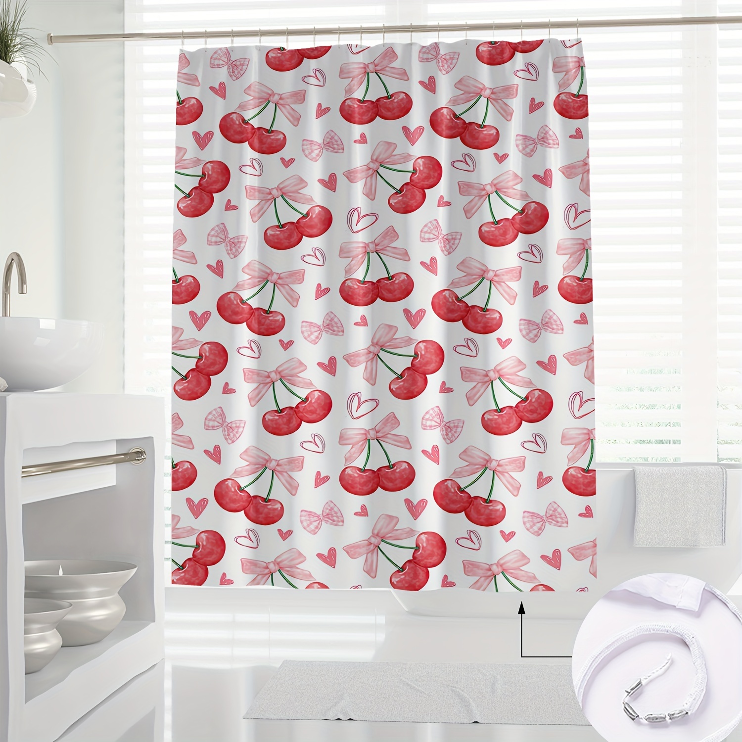 

& Polyester Shower Curtain , - , Novelty Decor - , , Partially Lined - Fun & Bathroom