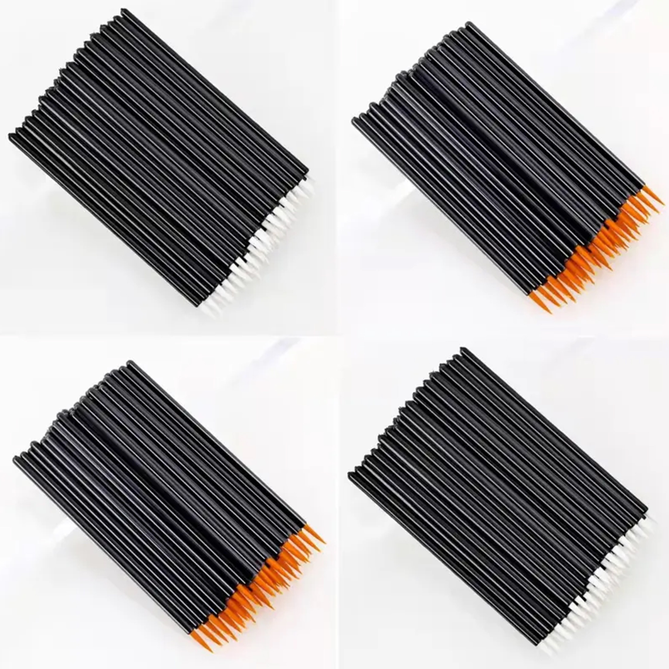 

50pcs Eyeliner Make Up Brush Eye Shadow Eyeliner Wand Cosmetic Brush Eyelash Extension Women Beauty Makeup Tool