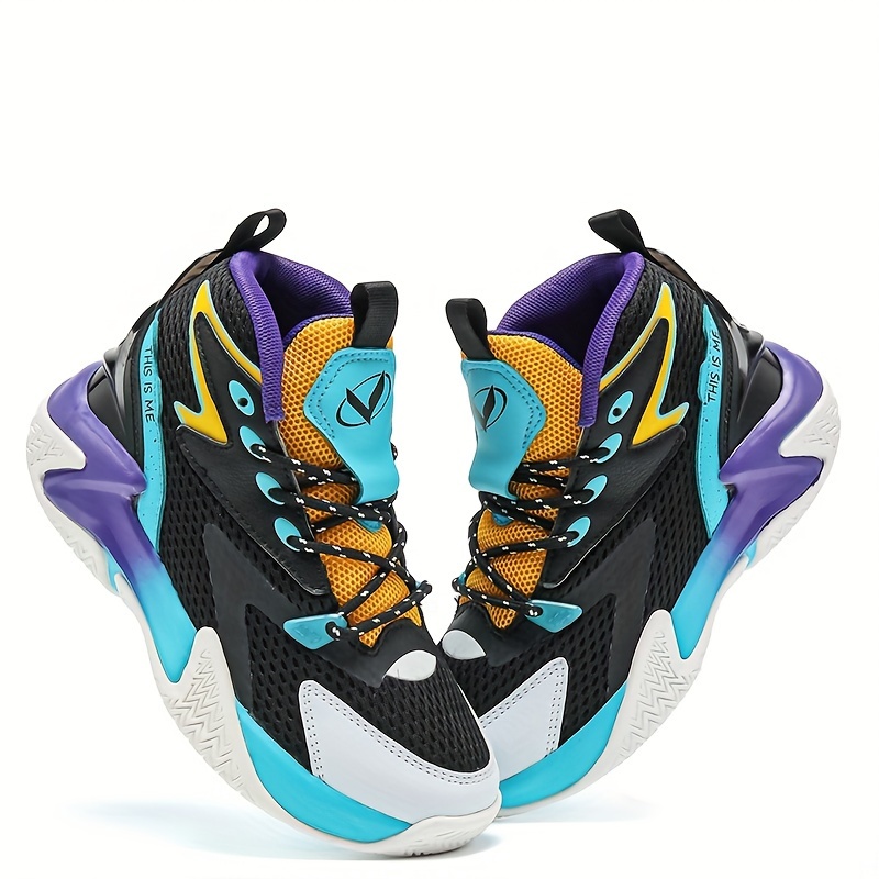 baskets basketball montantes jeunes respirantes légères Temu