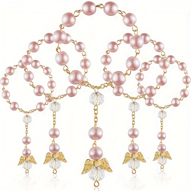 30/45pcs Wing Bracelet Bead Set, Hand Bracelet Party Gift Pack, Bracelet Baptism Communion Gift Wedding Party Gift Box