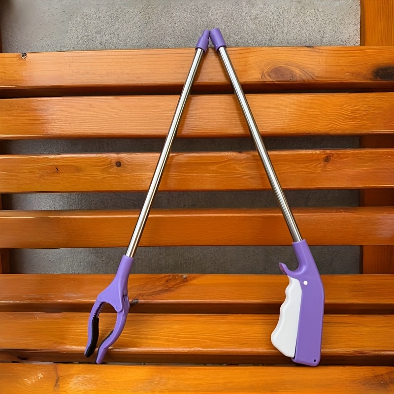 upgrade 35 5 grabber reacher tool 360 rotating head wide   foldable lightweight trash claw with comfortable grip litter picker for elderly pregnant women outdoor use ideal gift Product details 3