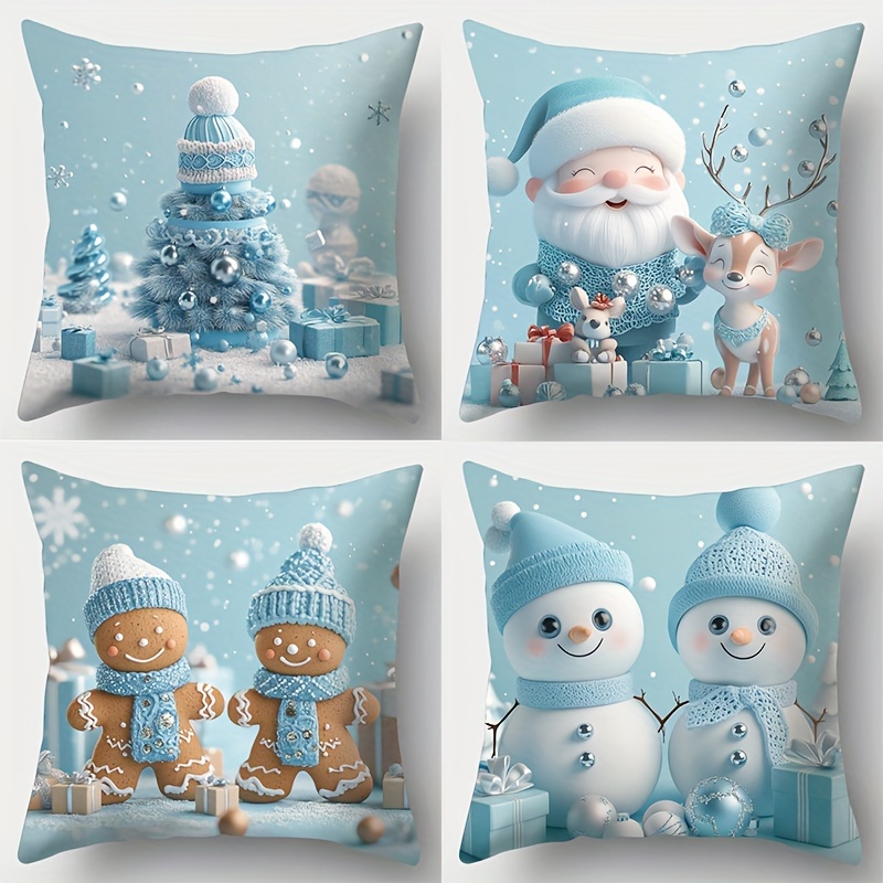 

4- Christmas , , Polyester, Printed Men & , , , , , For Decor