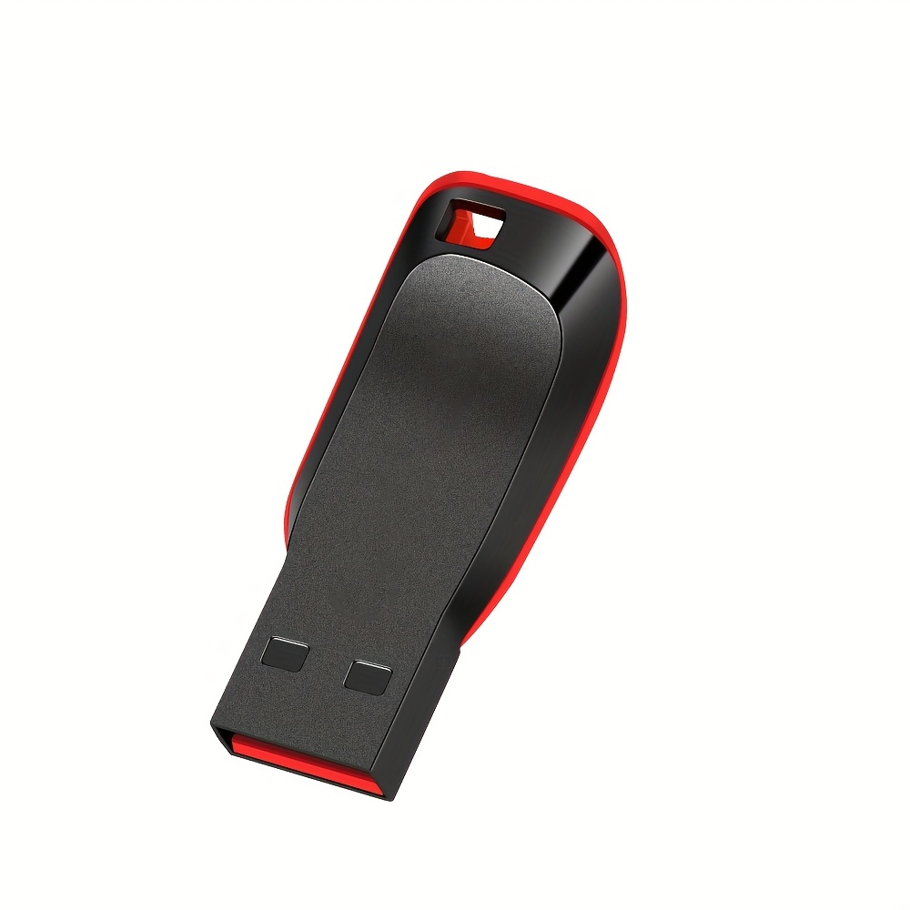 TEMU Kry Usb 2.0 Flash Drive 8gb-128gb High- Pendrive With Red Accent - & , Compatible With Computers, Laptops, Smart Tvs, Audio Equipment, Versatile