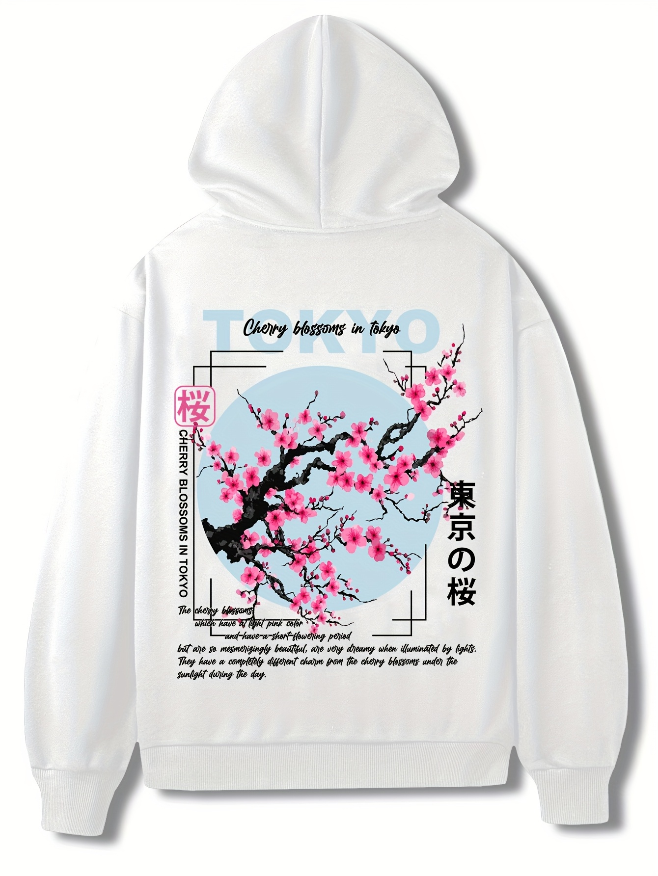 Japanese Cherry Blossom Hoodie Japanese Travel Co Hoodie Japanese