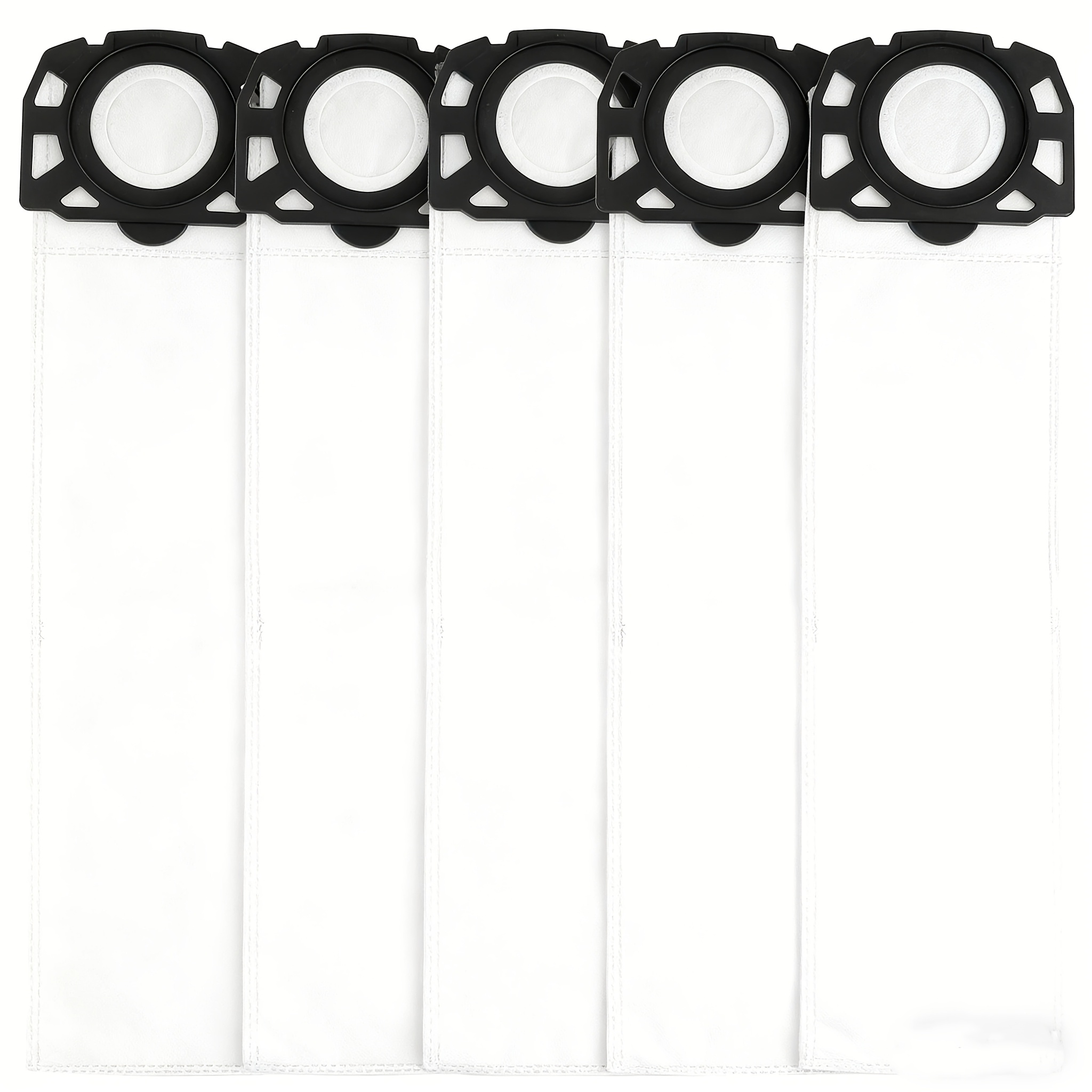 Image of 5pcs/10pcs Vacuum Dust Bags, Compatible With 2.863-314.0 Kfi 357 Ka 40 Wd2 And Wd3 Se4002, Plastic Floor Attachment Replacement Parts For Home And Kitchen Vacuum Cleaners