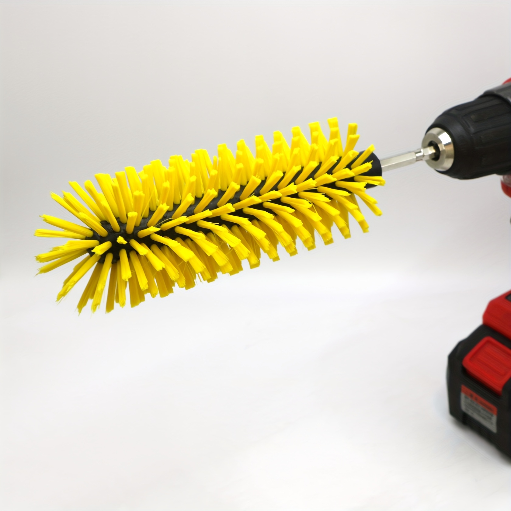 TEMU Car Upgraded Version Lengthened Car Maintenance Brush, Car Wash Beauty Wheel Rim Detailing Brush
