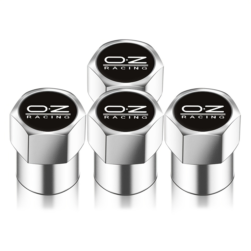 

4pcs Bouchons de Valve en d'Aluminium avec , , Adaptés pour SUV, Vélos, Voitures - Couvercles de Valve d'Air en Acier Inoxydable pour Cadeaux , Roue Auto Universelle, Style